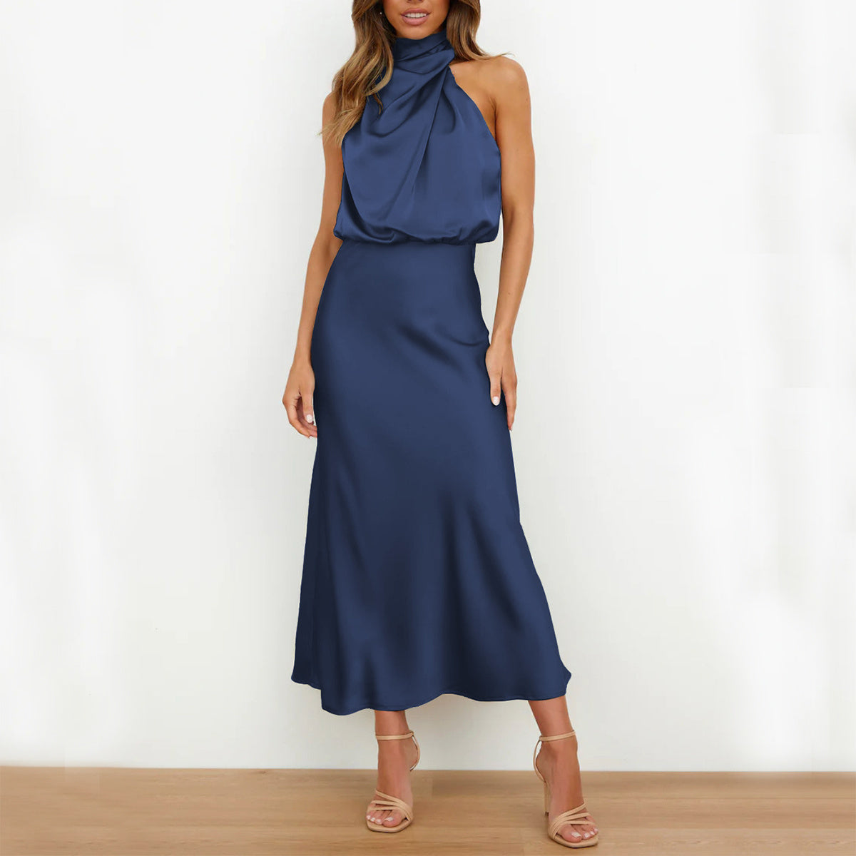 Rochie Club Ins Fashion - Fără Mâneci, Elegantă Seară, Vară 2025 -