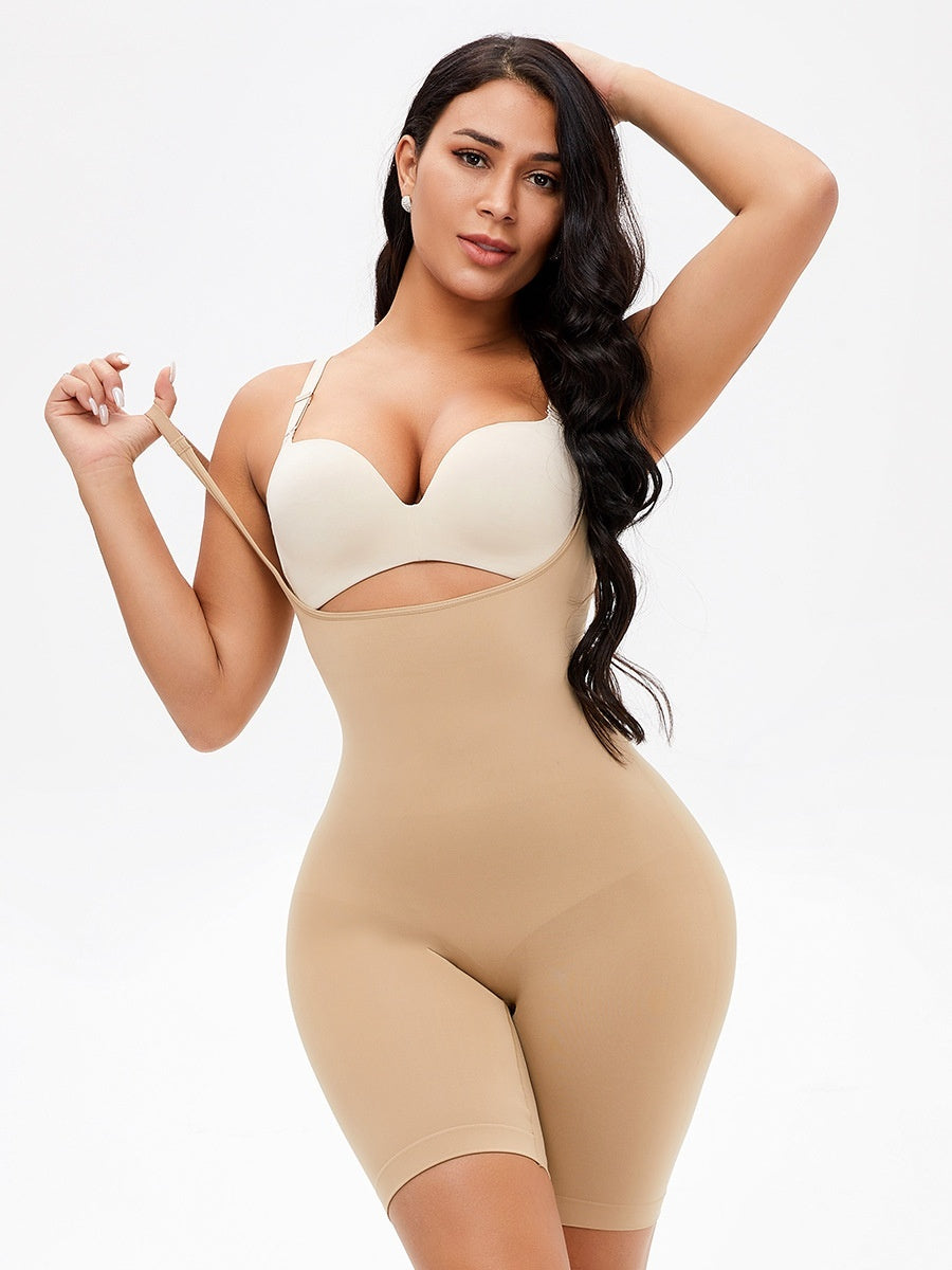 Plus Size Seamless Body Shaper Body Shaping Waist Reinforcement Belly Contracting Hip Lifting Body Shaping Pants -