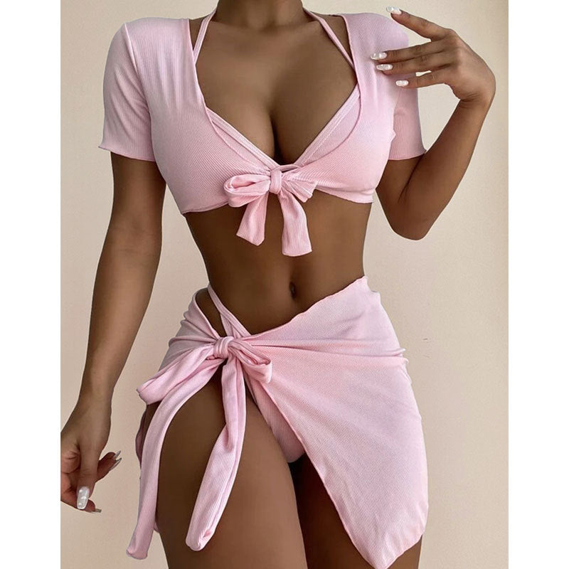 Bikini Split Four-piece Women's Swimsuit -