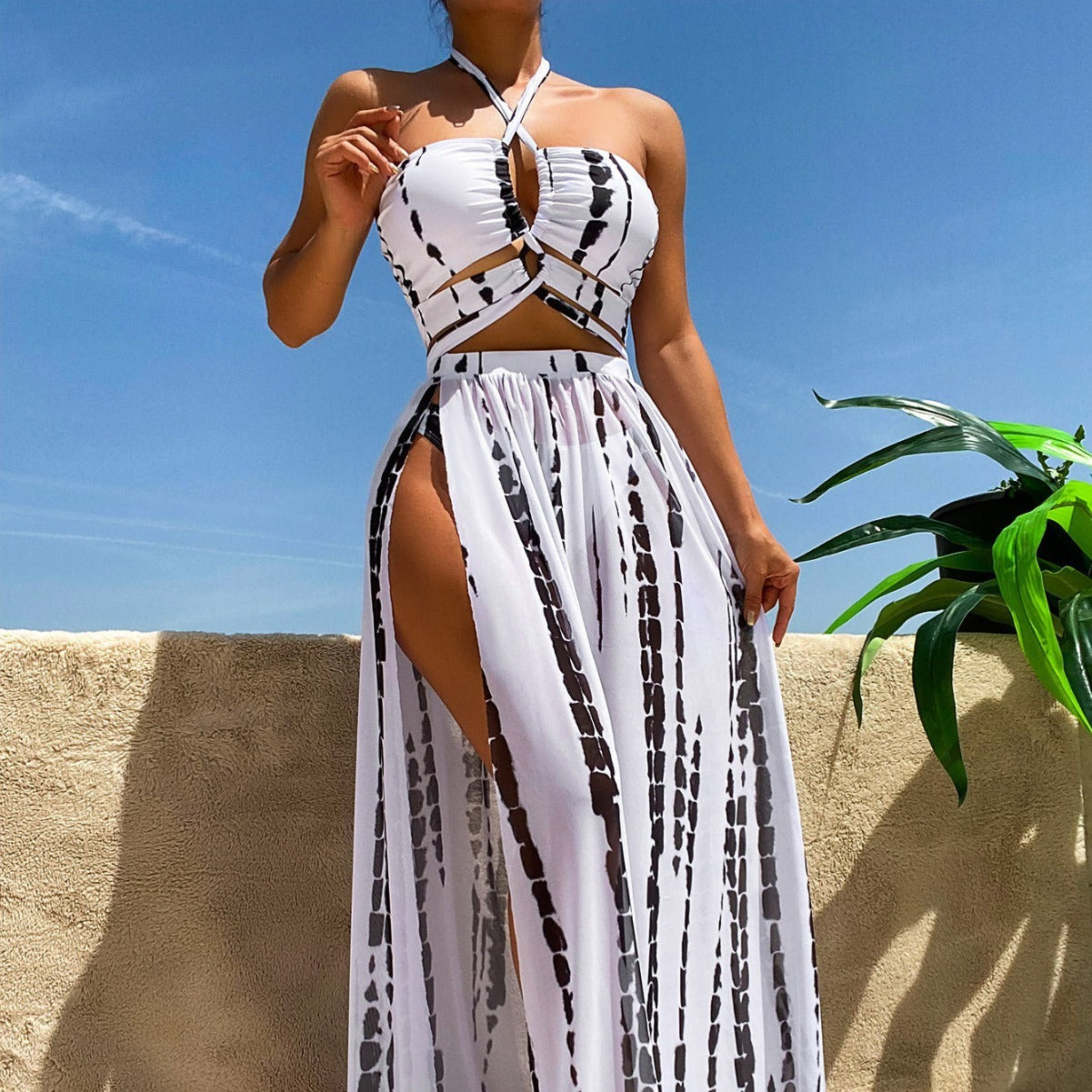 Split Summer Beach Sexy Swimsuit -