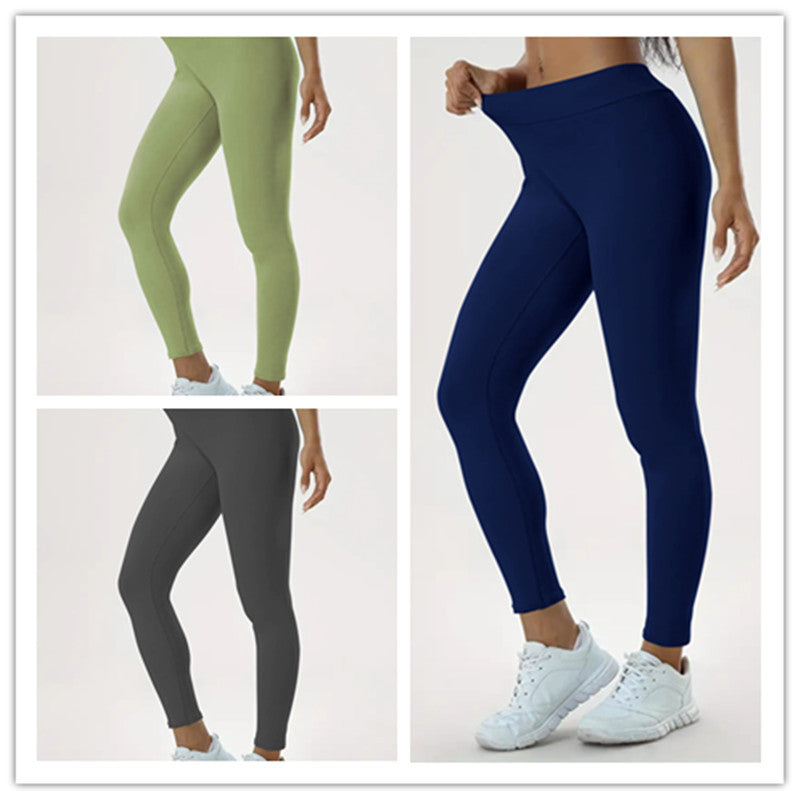 Leggings Yoga Talie Înaltă cu Efect Lift - Elastici, Fitness -