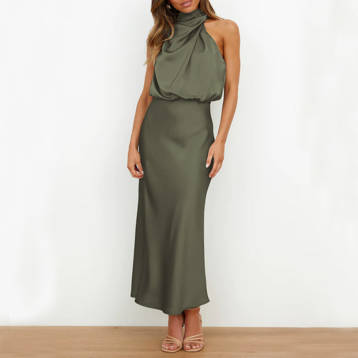 Rochie Club Ins Fashion - Fără Mâneci, Elegantă Seară, Vară 2025 -