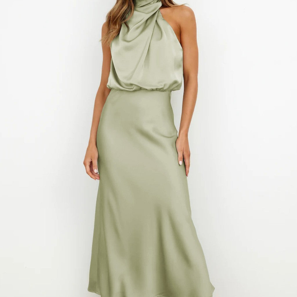 Rochie Club Ins Fashion - Fără Mâneci, Elegantă Seară, Vară 2025 -