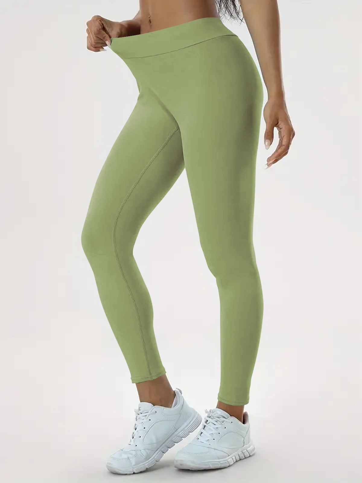Leggings Yoga Talie Înaltă cu Efect Lift - Elastici, Fitness -