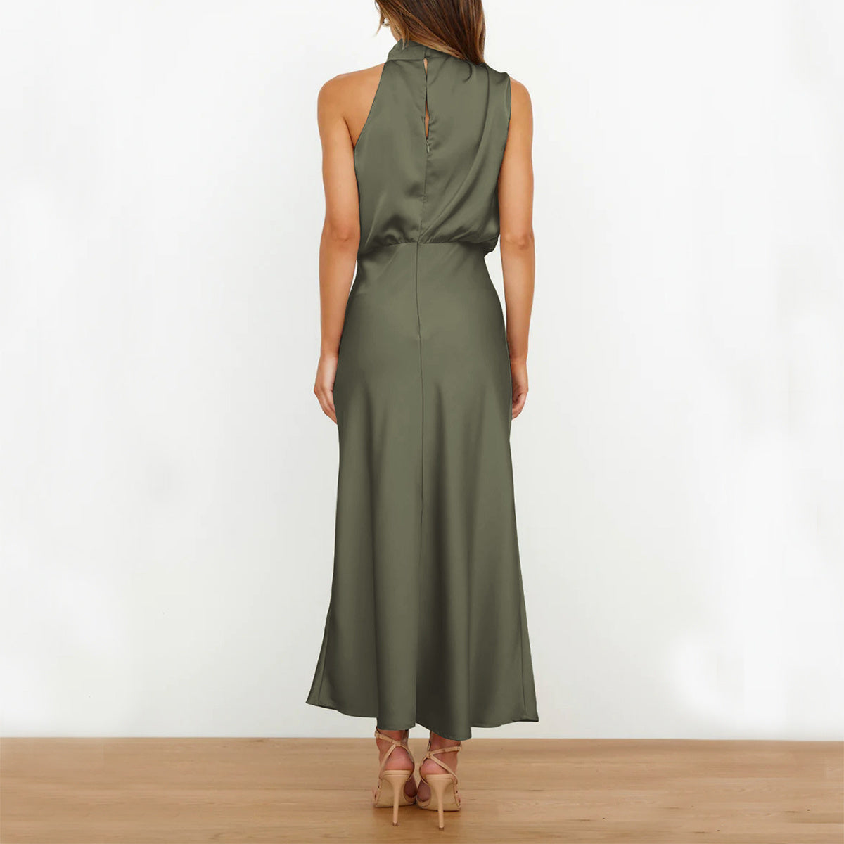 Rochie Club Ins Fashion - Fără Mâneci, Elegantă Seară, Vară 2025 -