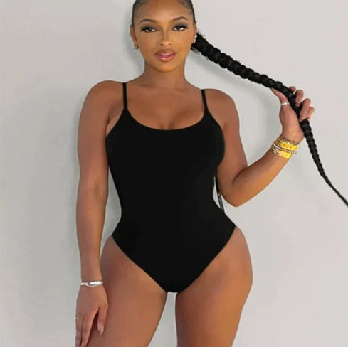Costum Baie One-Piece, Spate Sireturi - Triunghi Senzual, Vara 2025 -