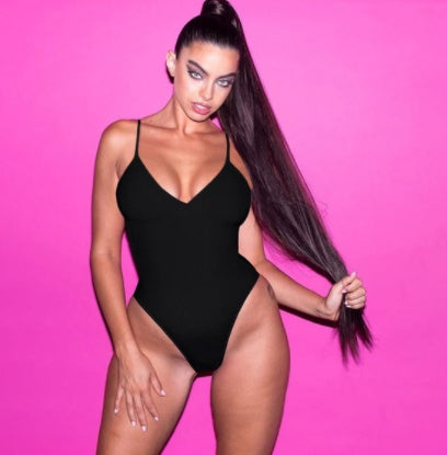 Costum Baie One-Piece, Spate Sireturi - Triunghi Senzual, Vara 2025 -