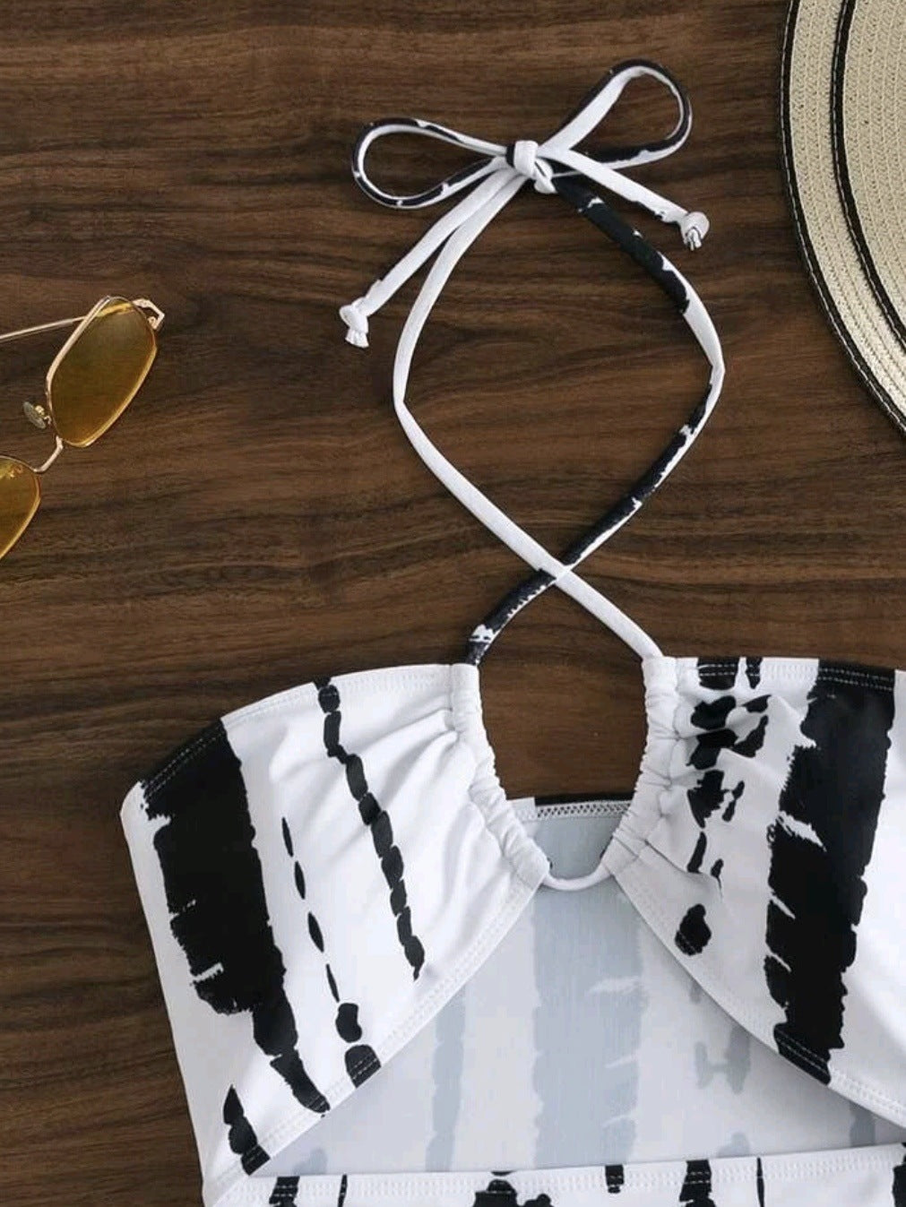 Three Piece Split Bikini Women's Swimsuit -