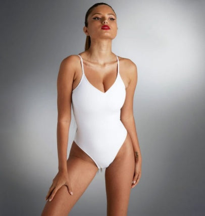 Costum Baie One-Piece, Spate Sireturi - Triunghi Senzual, Vara 2025 -