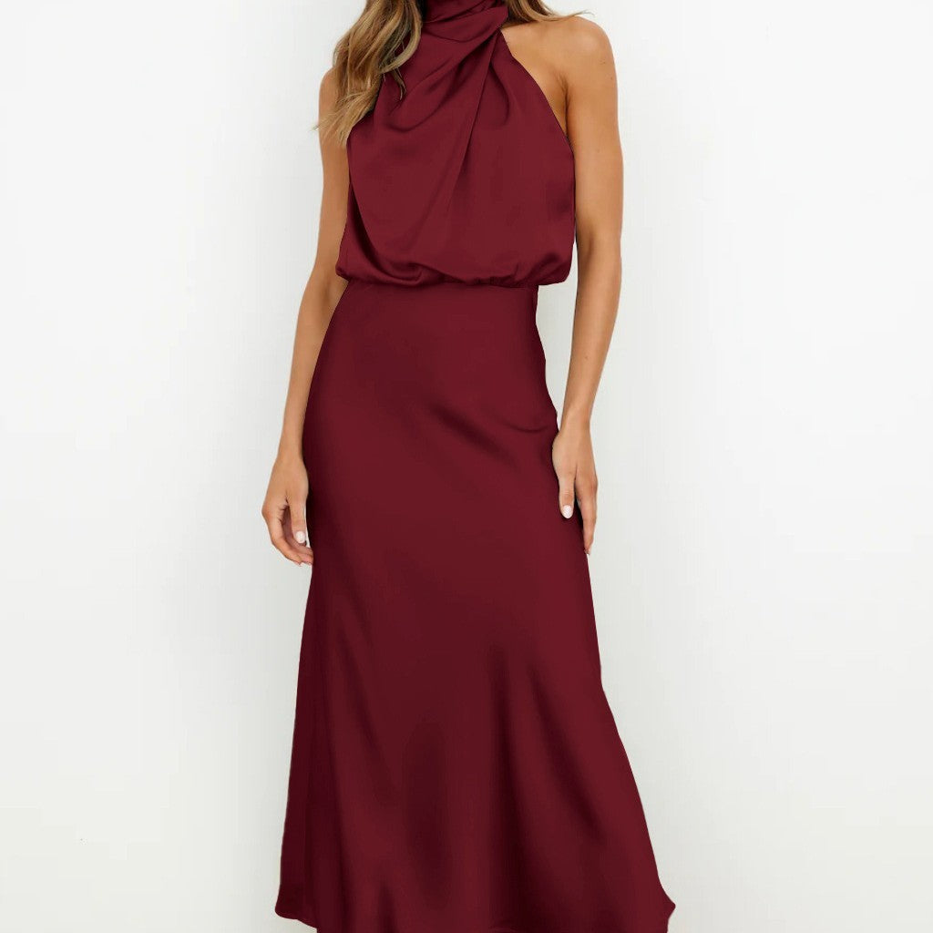 Rochie Club Ins Fashion - Fără Mâneci, Elegantă Seară, Vară 2025 -