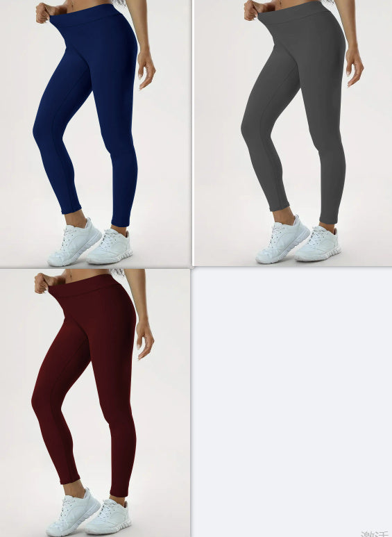 Leggings Yoga Talie Înaltă cu Efect Lift - Elastici, Fitness -