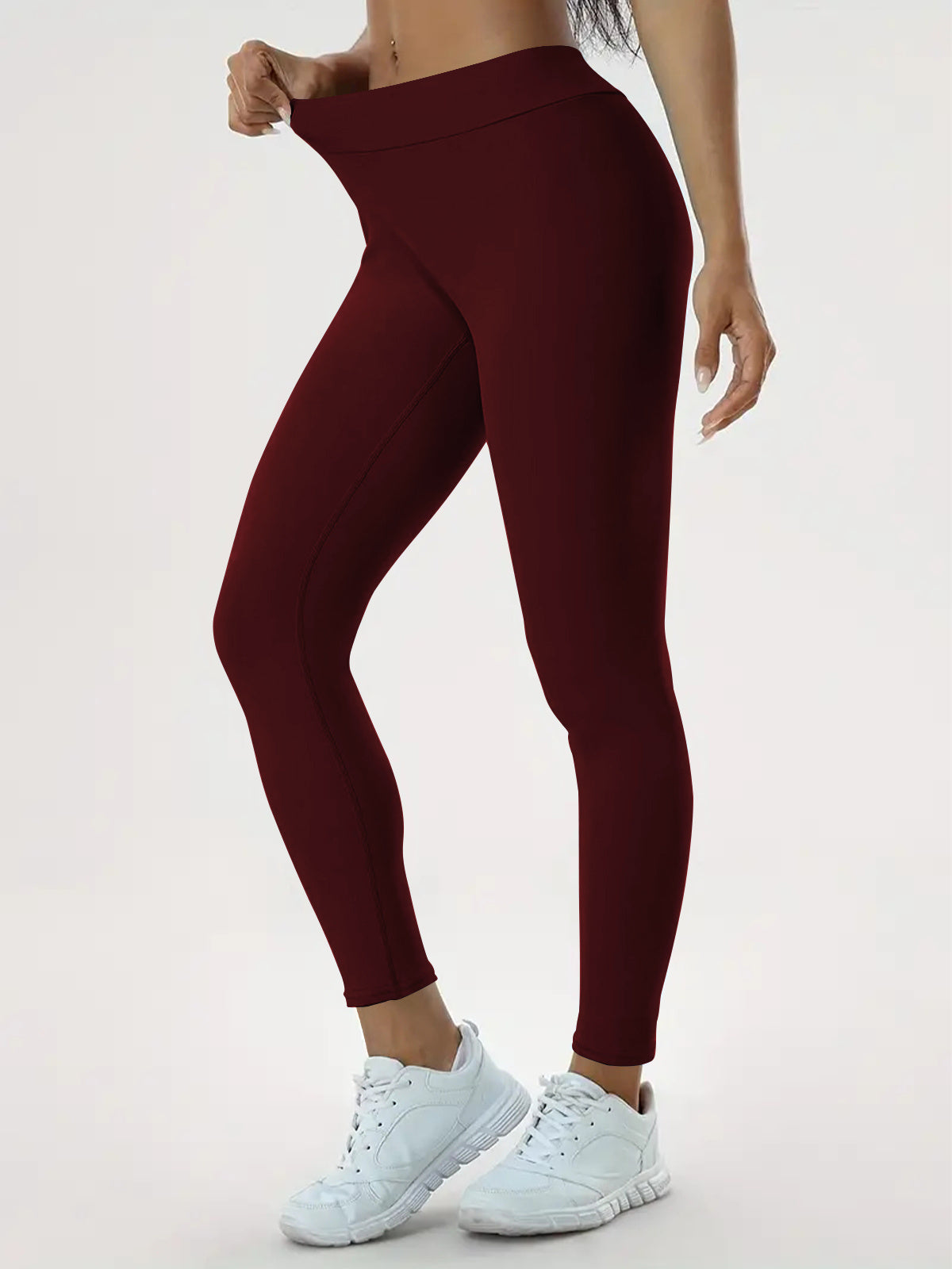 Leggings Yoga Talie Înaltă cu Efect Lift - Elastici, Fitness -