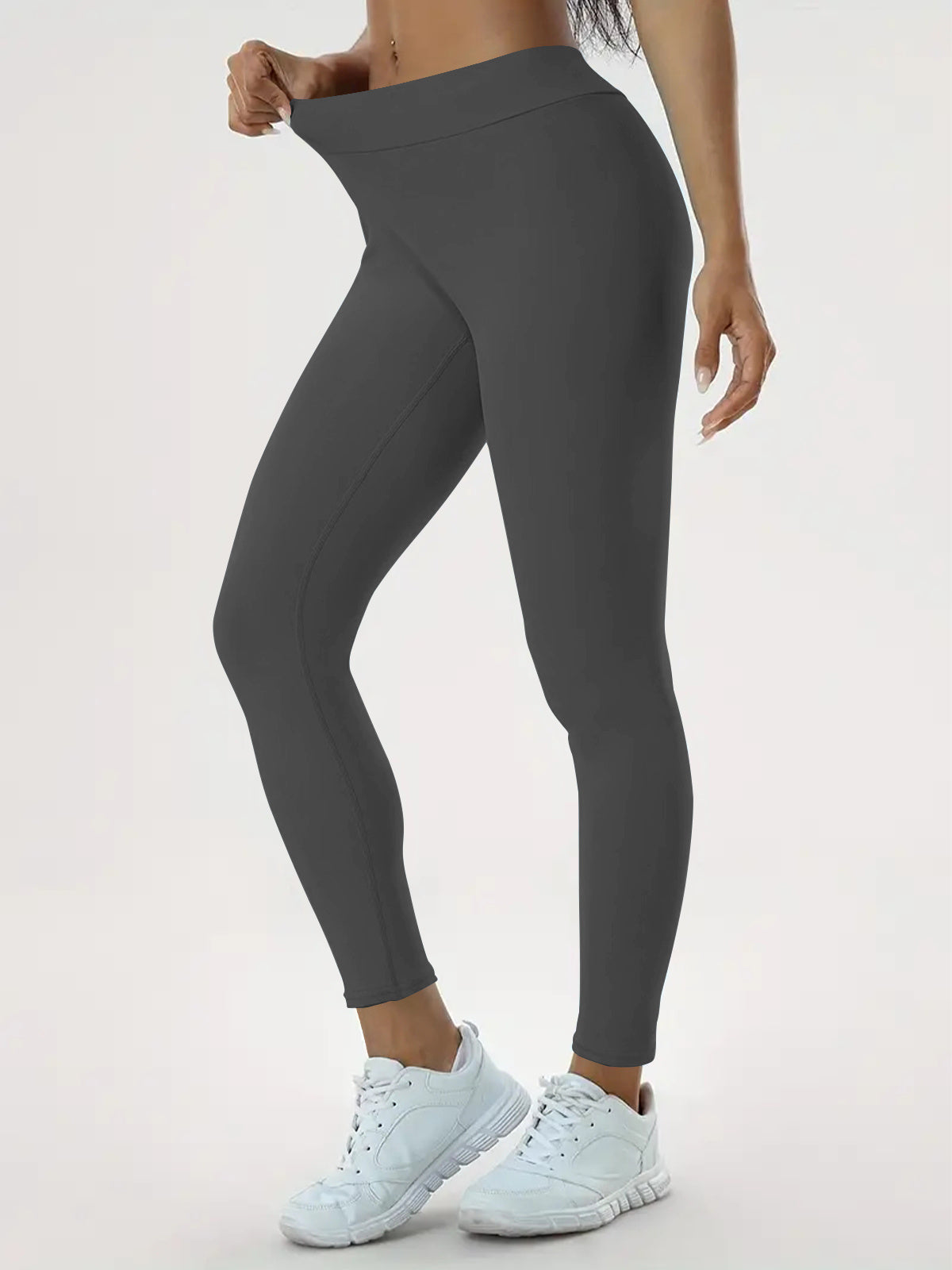 Leggings Yoga Talie Înaltă cu Efect Lift - Elastici, Fitness -