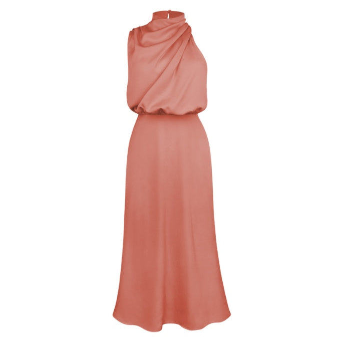 Rochie Club Ins Fashion - Fără Mâneci, Elegantă Seară, Vară 2025 -