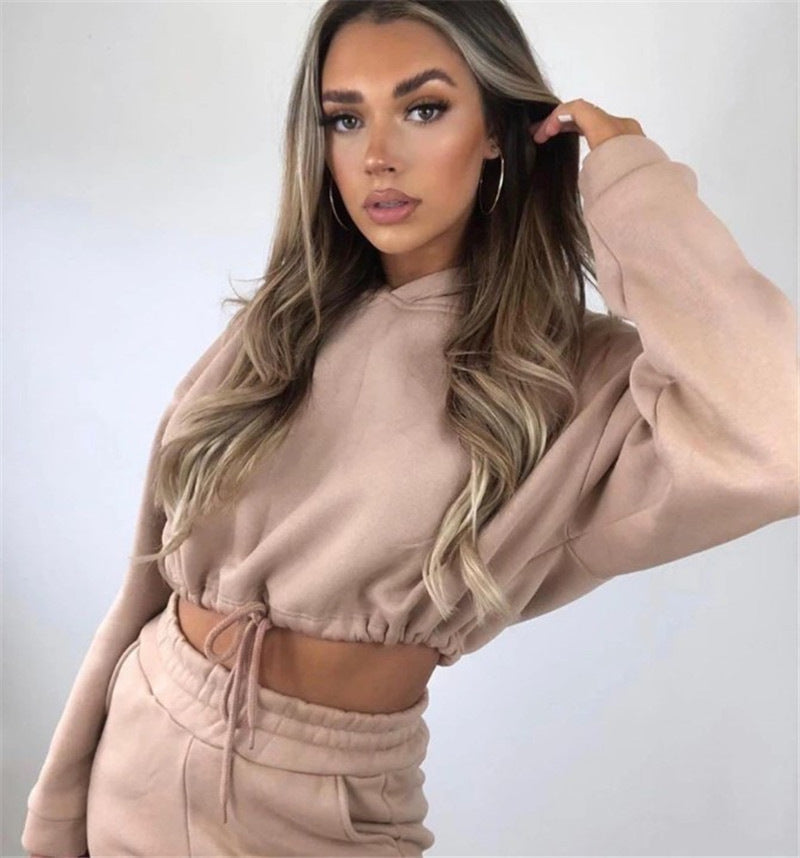 Two-Piece Fashion Long-Sleeved Sports And Leisure Suit -