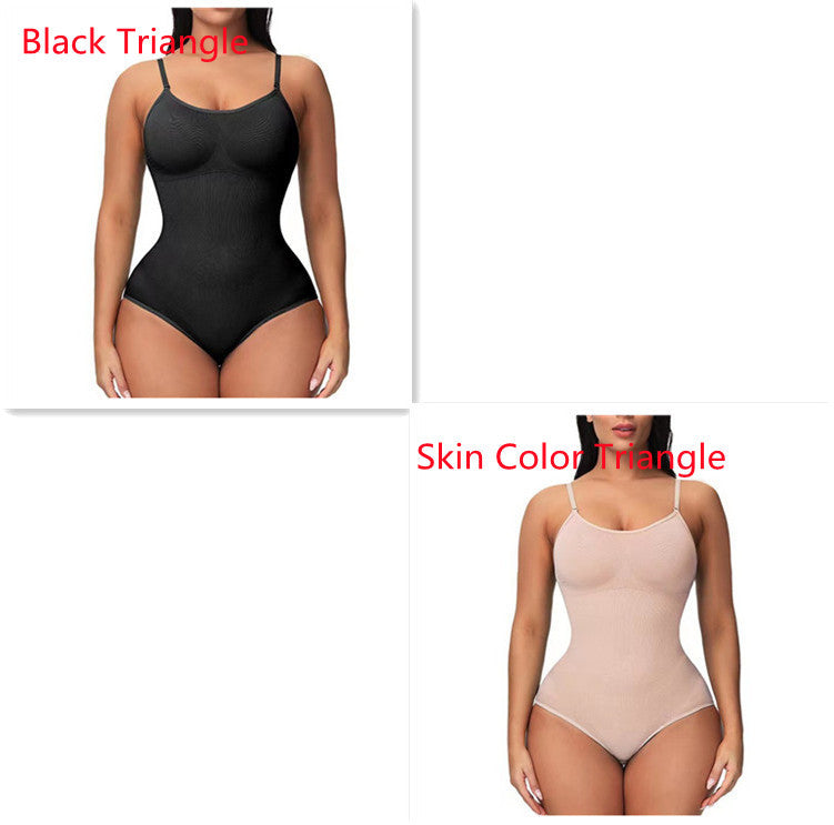 Salopetă Modelantă cu Curele - Seamless, Silueta Slim -