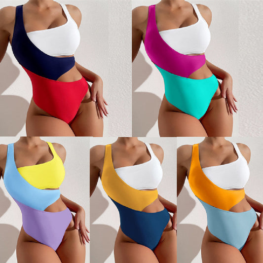 Fashion Shaping Conservative Bikini Swimwear -