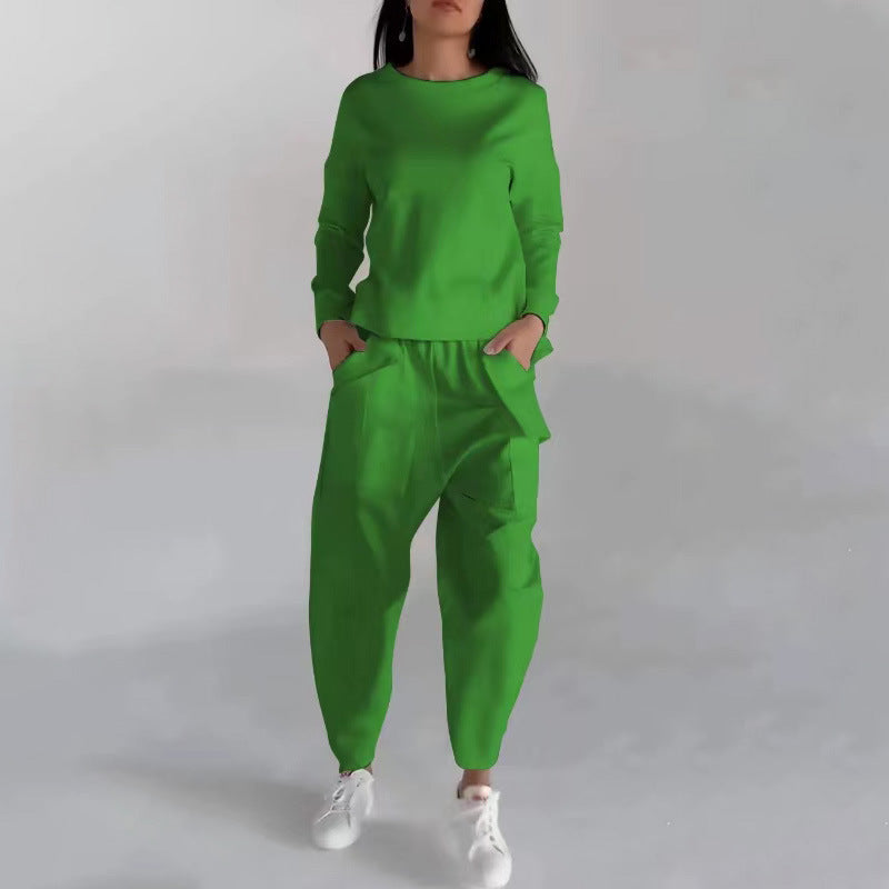 Set Trening Casual - Geacă Buzunare, Pantaloni Confort -