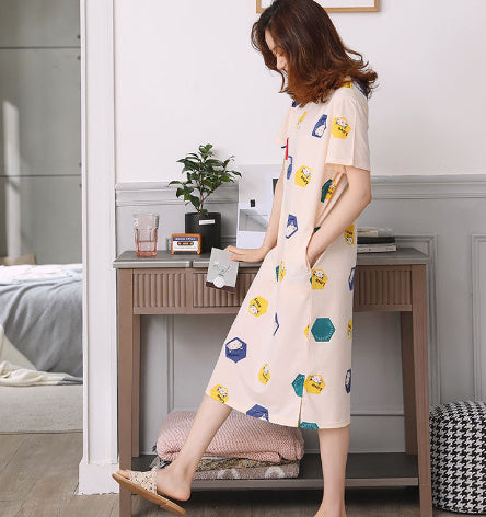 Long Sleeve Autumn Ins Two-piece Homewear Suit -