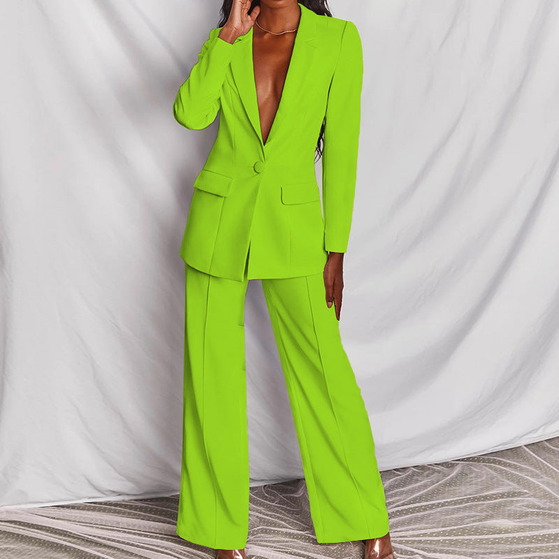 Set Blazer Pantaloni Premium - Birou & Oraș, Toamnă-Primăvară -