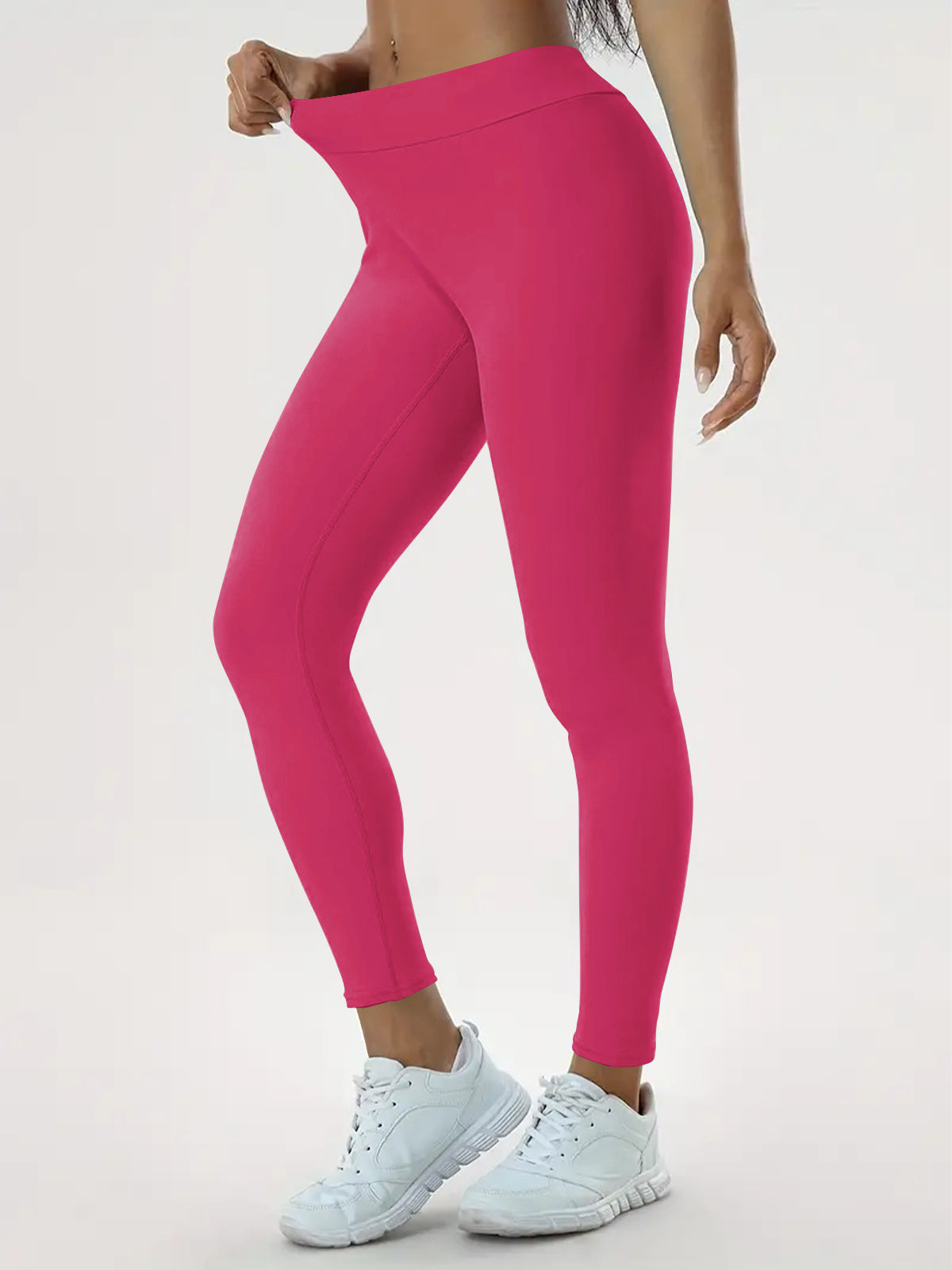 Leggings Yoga Talie Înaltă cu Efect Lift - Elastici, Fitness -