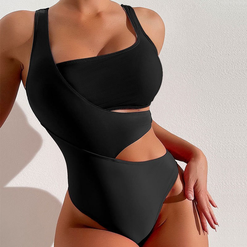 Fashion Shaping Conservative Bikini Swimwear -
