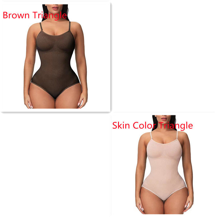Salopetă Modelantă cu Curele - Seamless, Silueta Slim -