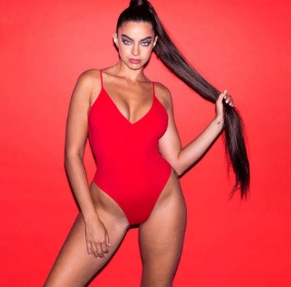 Costum Baie One-Piece, Spate Sireturi - Triunghi Senzual, Vara 2025 -