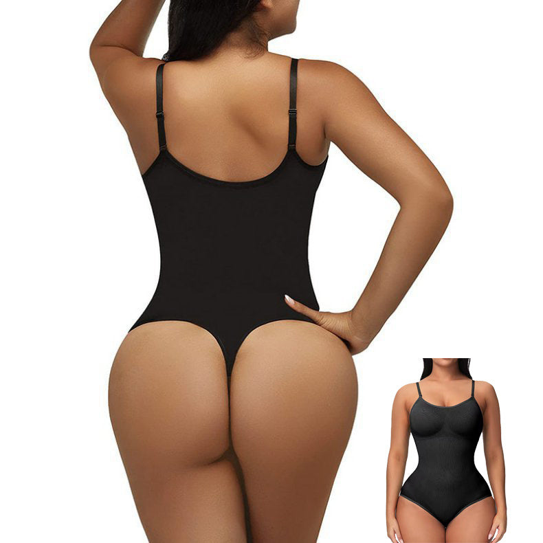 Salopetă Modelantă cu Curele - Seamless, Silueta Slim -