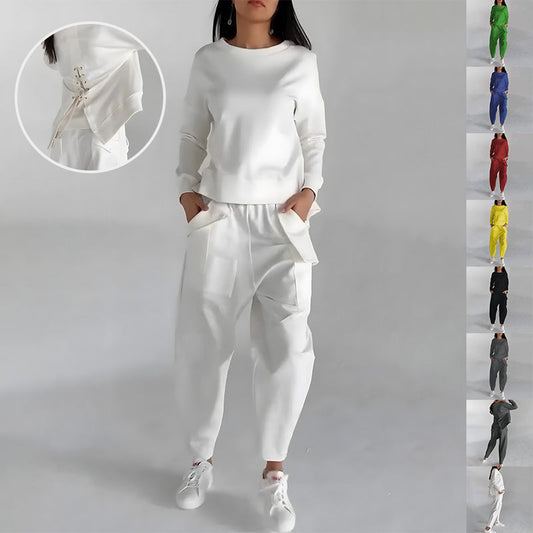 Set Trening Casual - Geacă Buzunare, Pantaloni Confort -