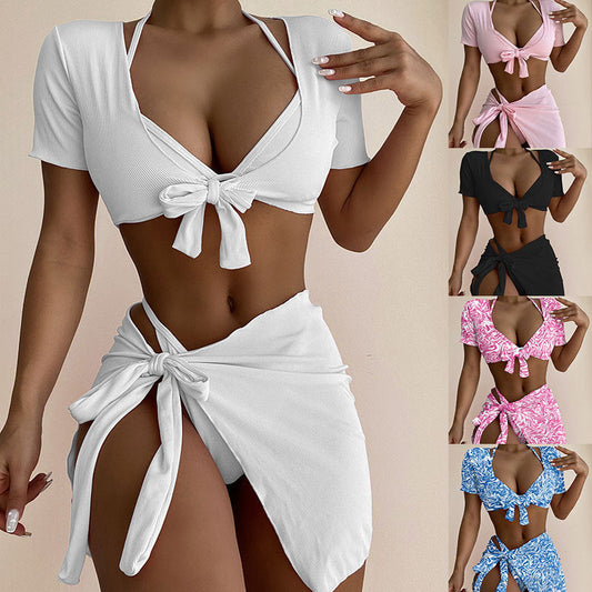 Bikini Split Four-piece Women's Swimsuit -