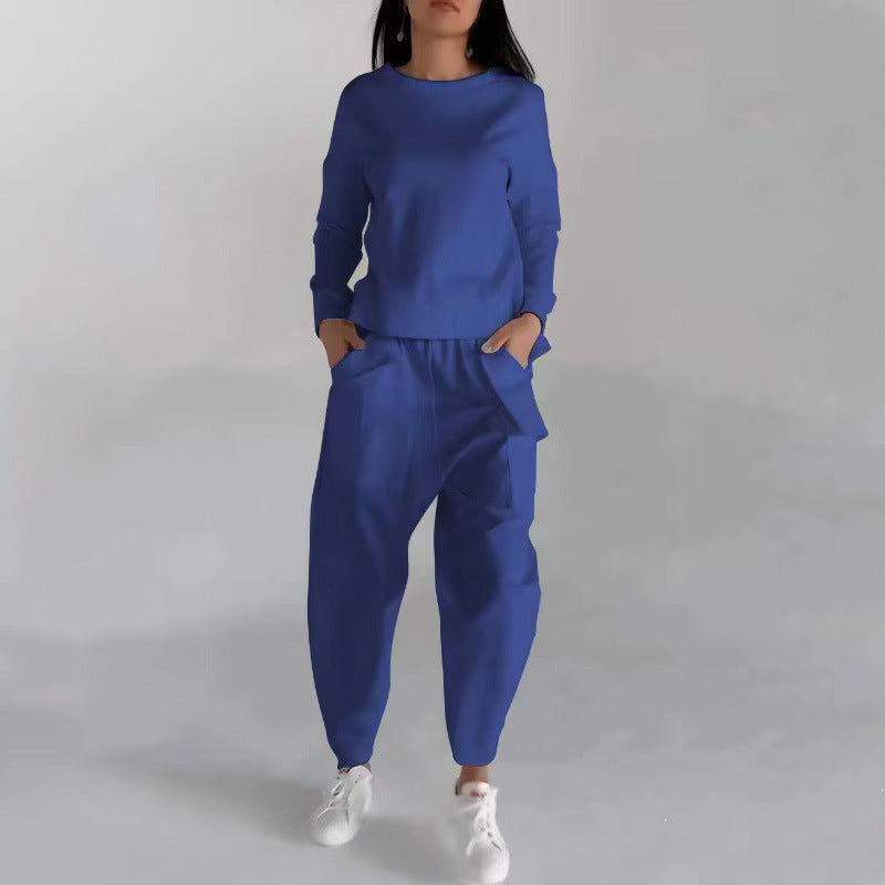Set Trening Casual - Geacă Buzunare, Pantaloni Confort -