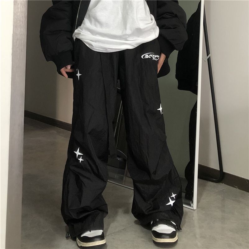 Y2g Harajuku American Retro Straight Wide-leg Pants -