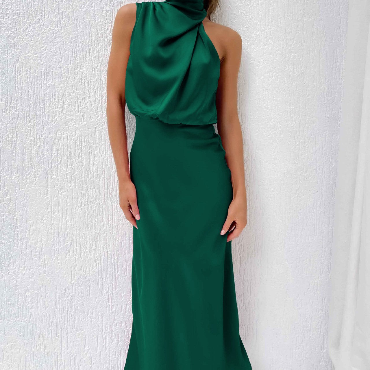 Rochie Club Ins Fashion - Fără Mâneci, Elegantă Seară, Vară 2025 -