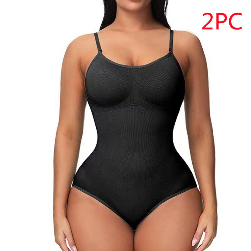 Salopetă Modelantă cu Curele - Seamless, Silueta Slim -