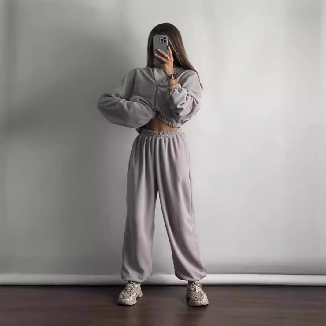 Women's Outdoor Sports And Casual Fitness Suit -
