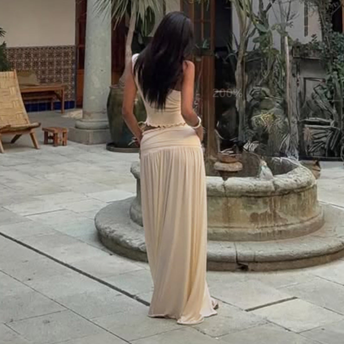 Women's Fashion Personalized Skirt Two-piece Suit -